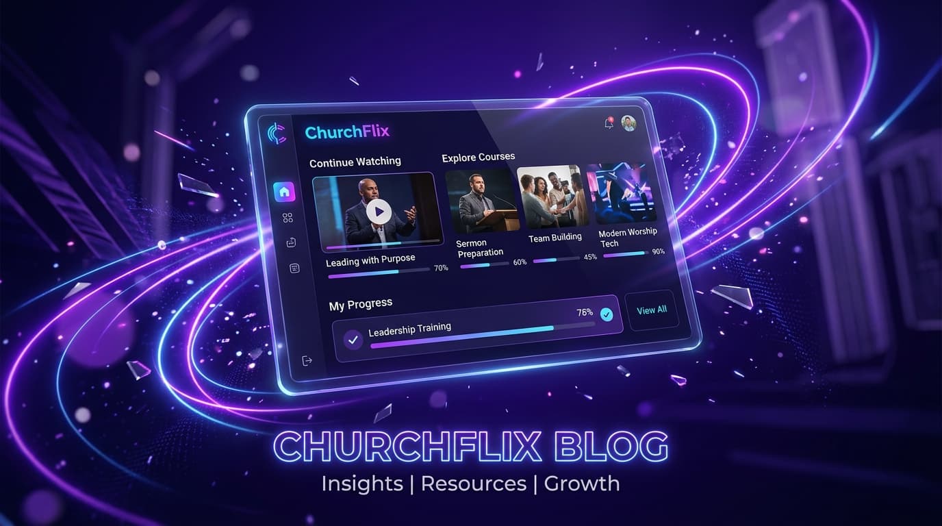 Capa do artigo: Streaming teológico: como usar o formato ChurchFlix para engajar a geração conectada